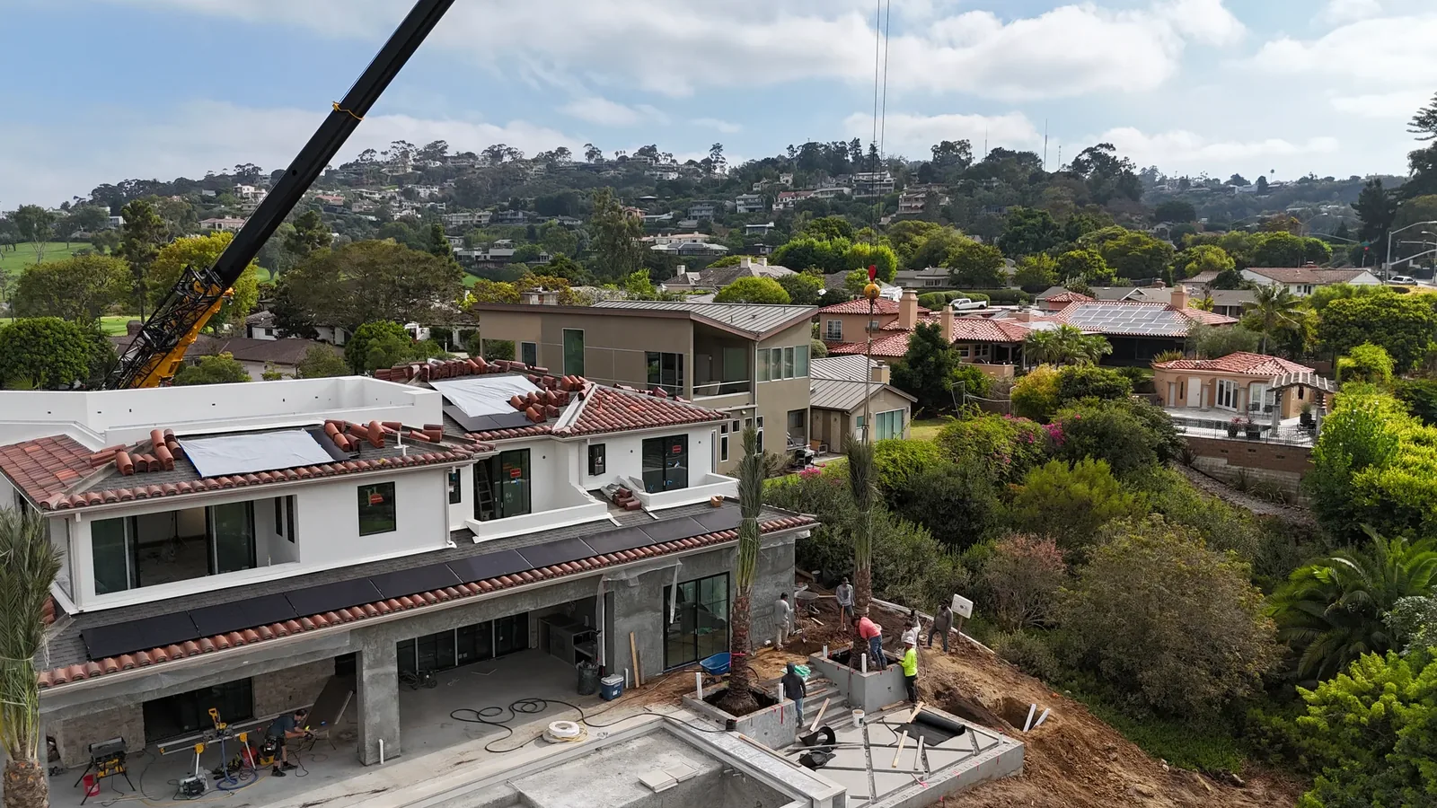 Hillside Estate — outdoor living detail 1