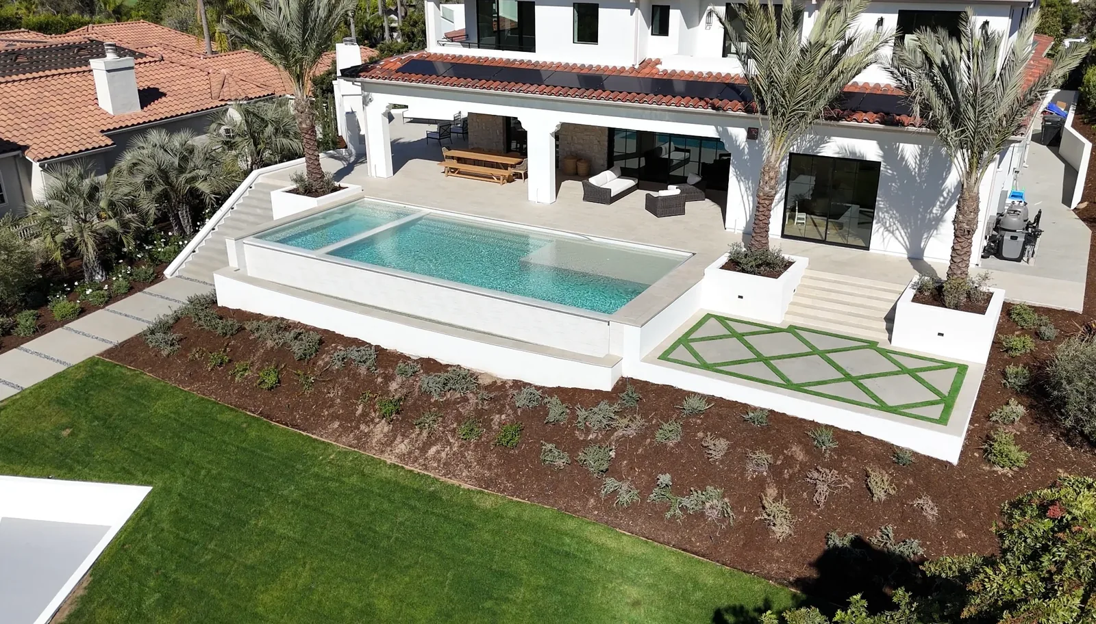 Hillside Estate — outdoor living detail 2