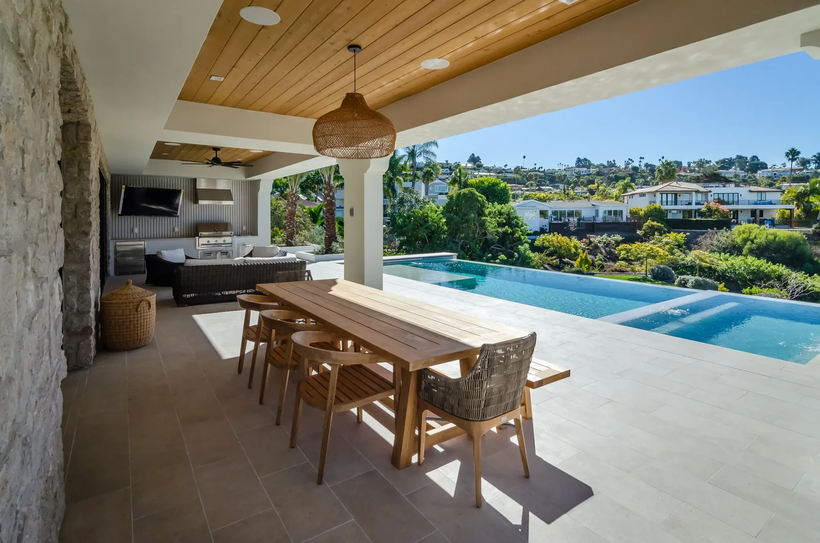 Hillside Estate — outdoor living detail 17
