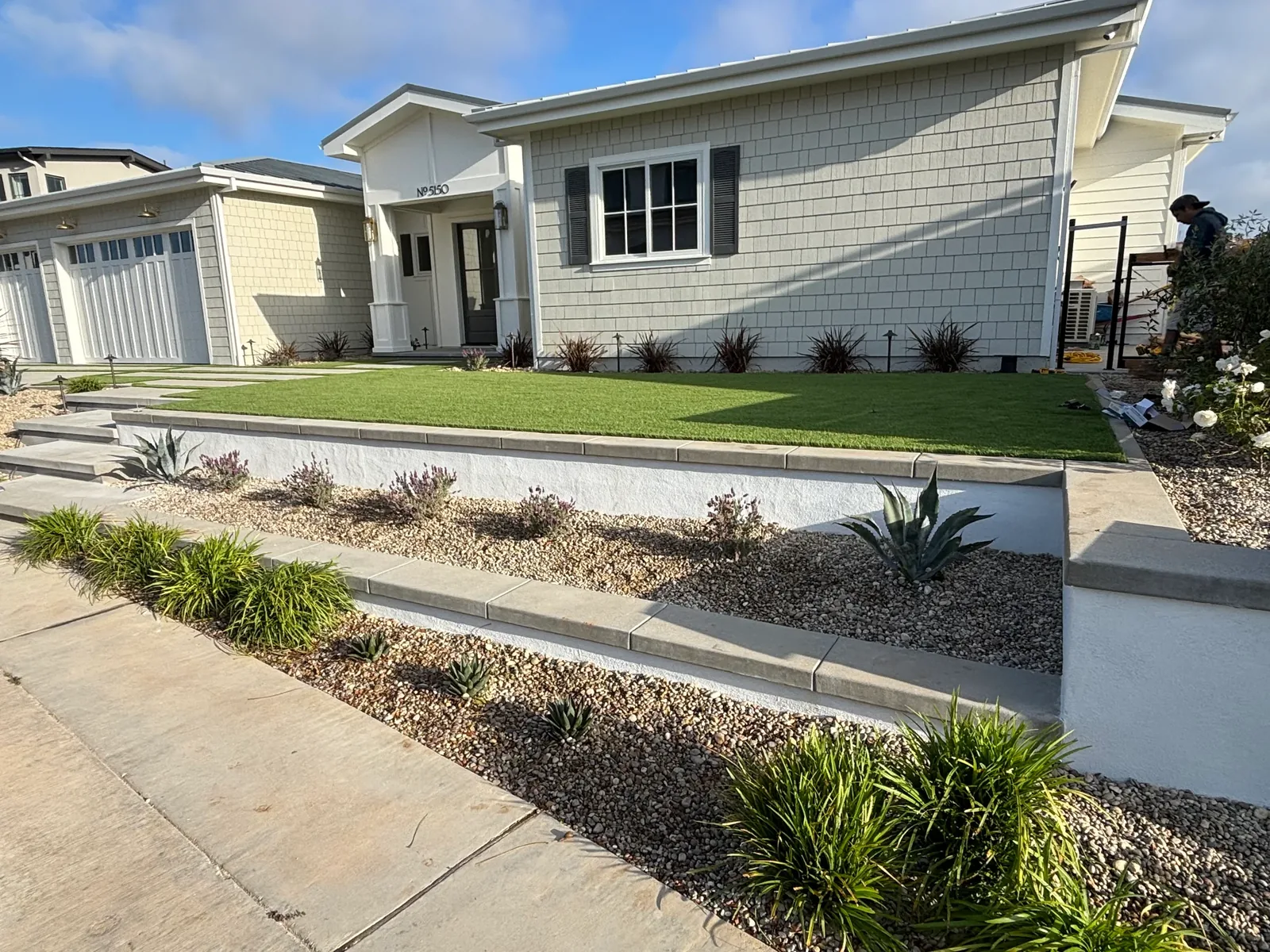 Coastal Modern Farmhouse — outdoor living detail 6